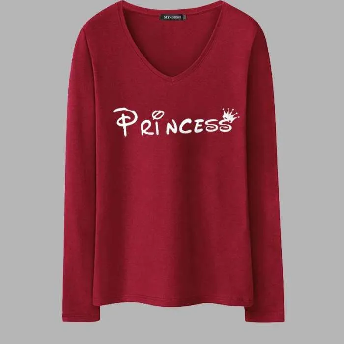 MAROON LADIES PRINTED T SHIRT