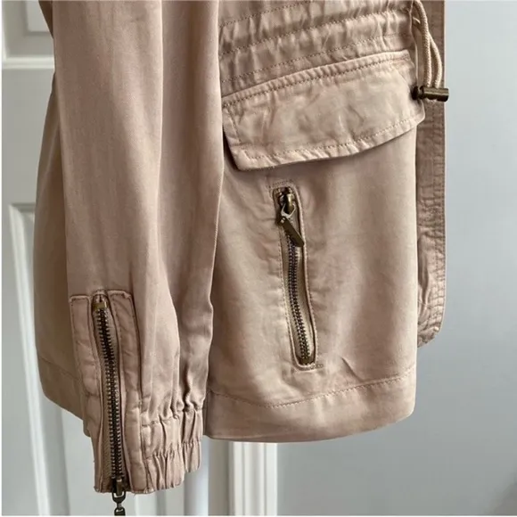 Max Jeans Tan Utility Jacket Size XS