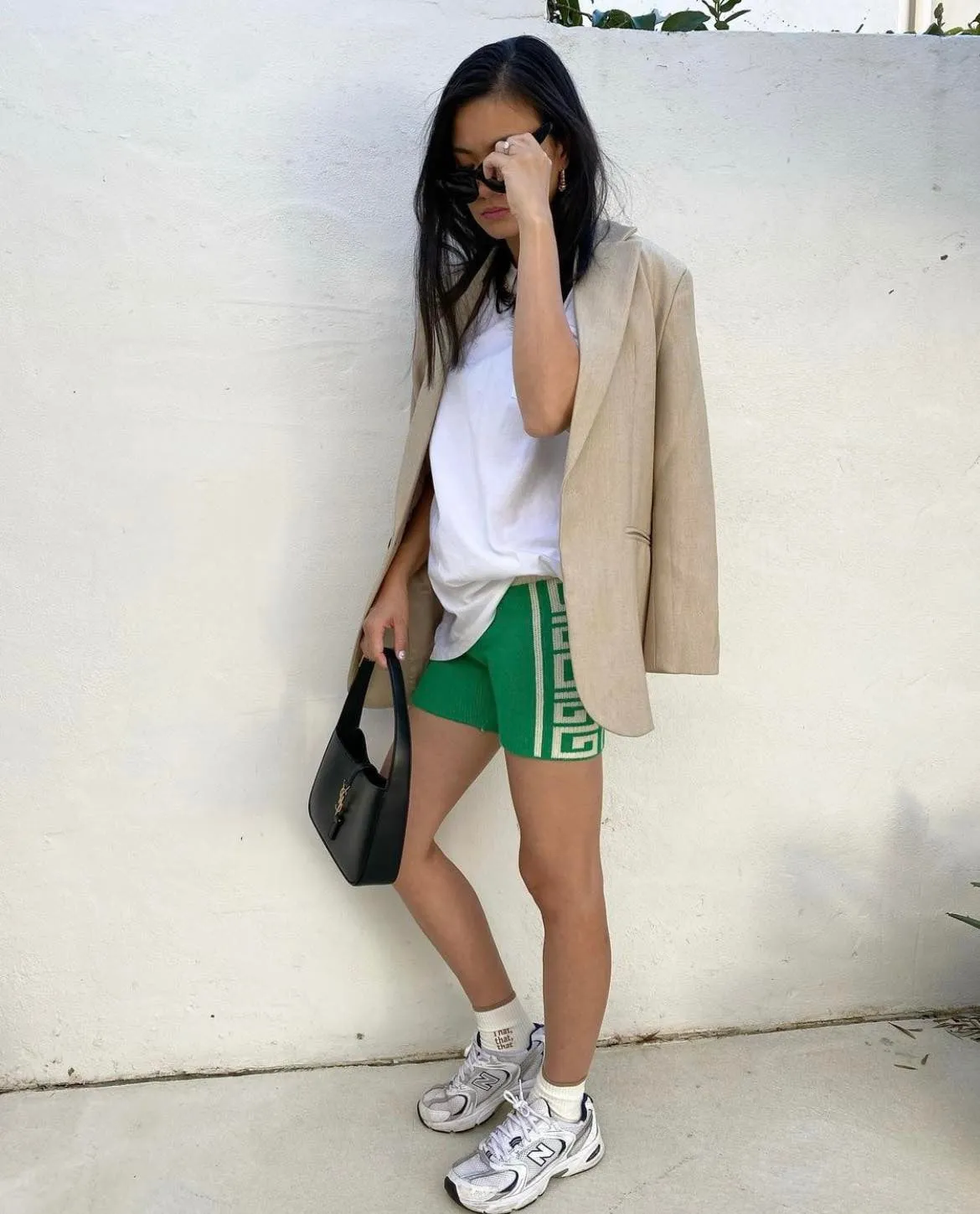 Maze Knit Short Green