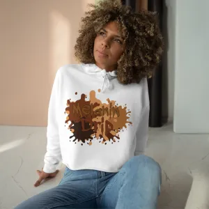 Melanin Drip Crop Hoodie