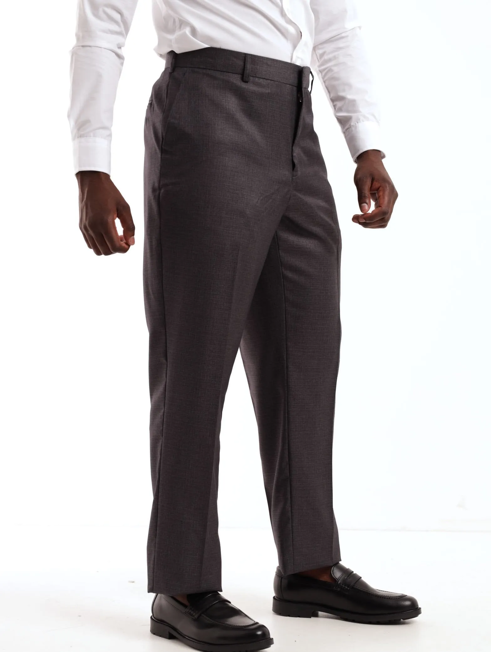 Men's Classic Twill Trouser - Charcoal