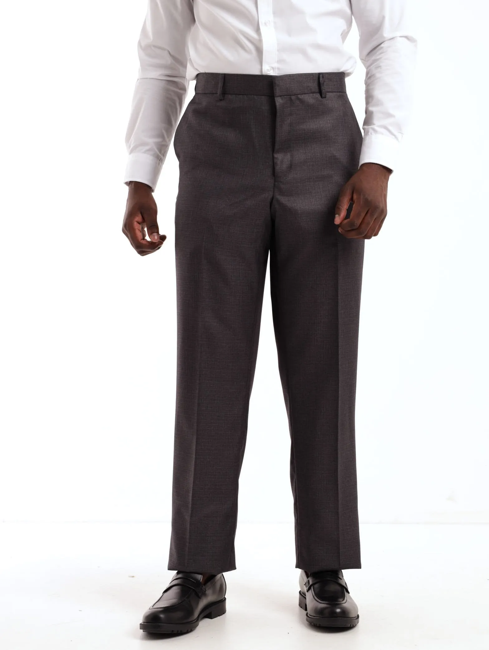 Men's Classic Twill Trouser - Charcoal