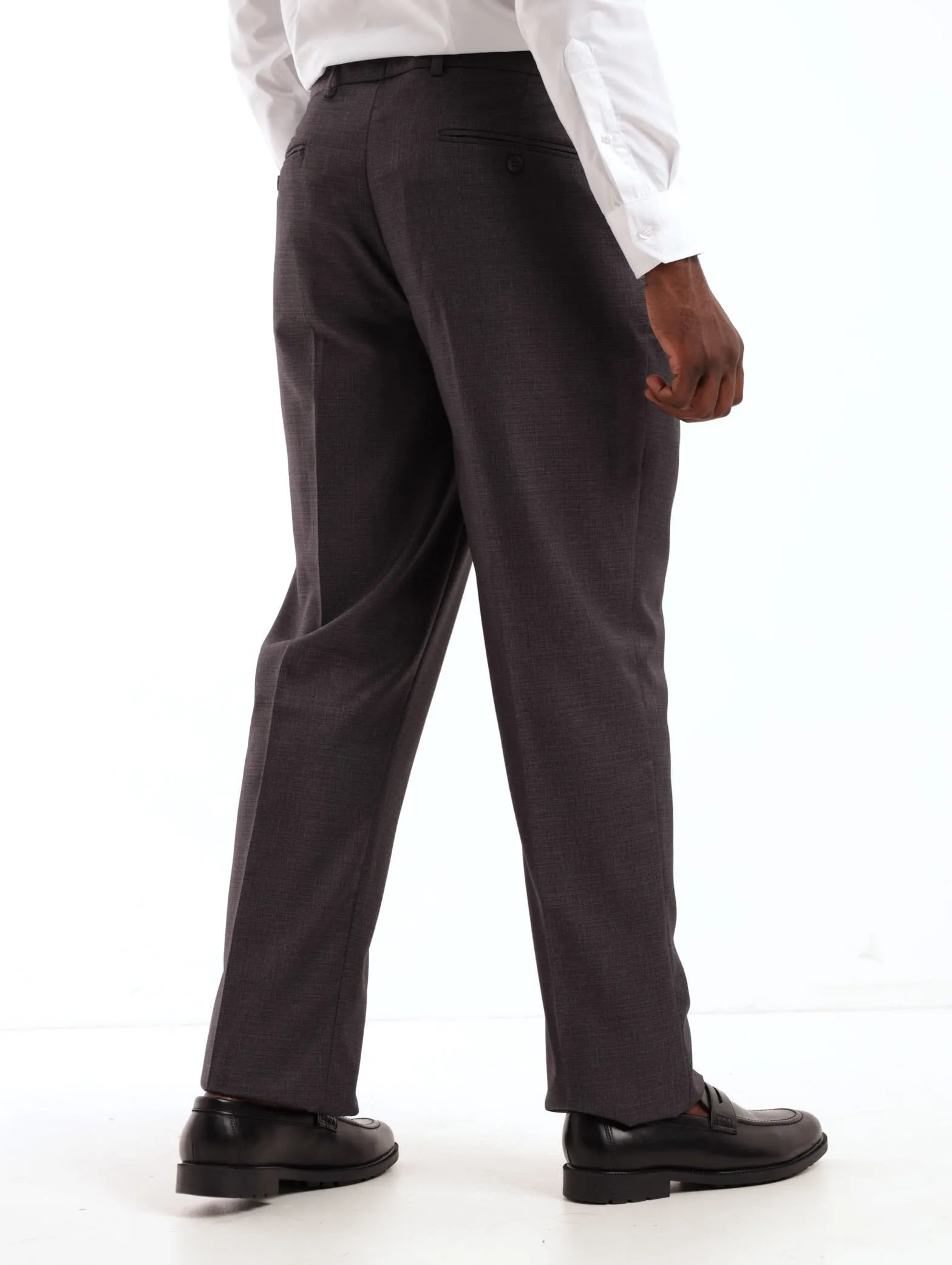 Men's Classic Twill Trouser - Charcoal