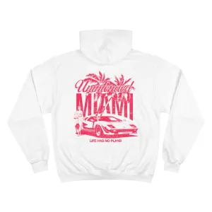 Miami X Champion Hoodie White