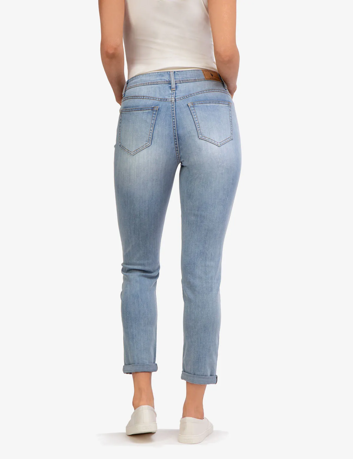 MID RISE RELAXED BOYFRIEND JEANS