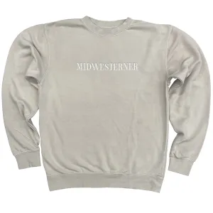 Midwesterner Limited Edition Embroidered Ivory Sweatshirt (Discontinued)