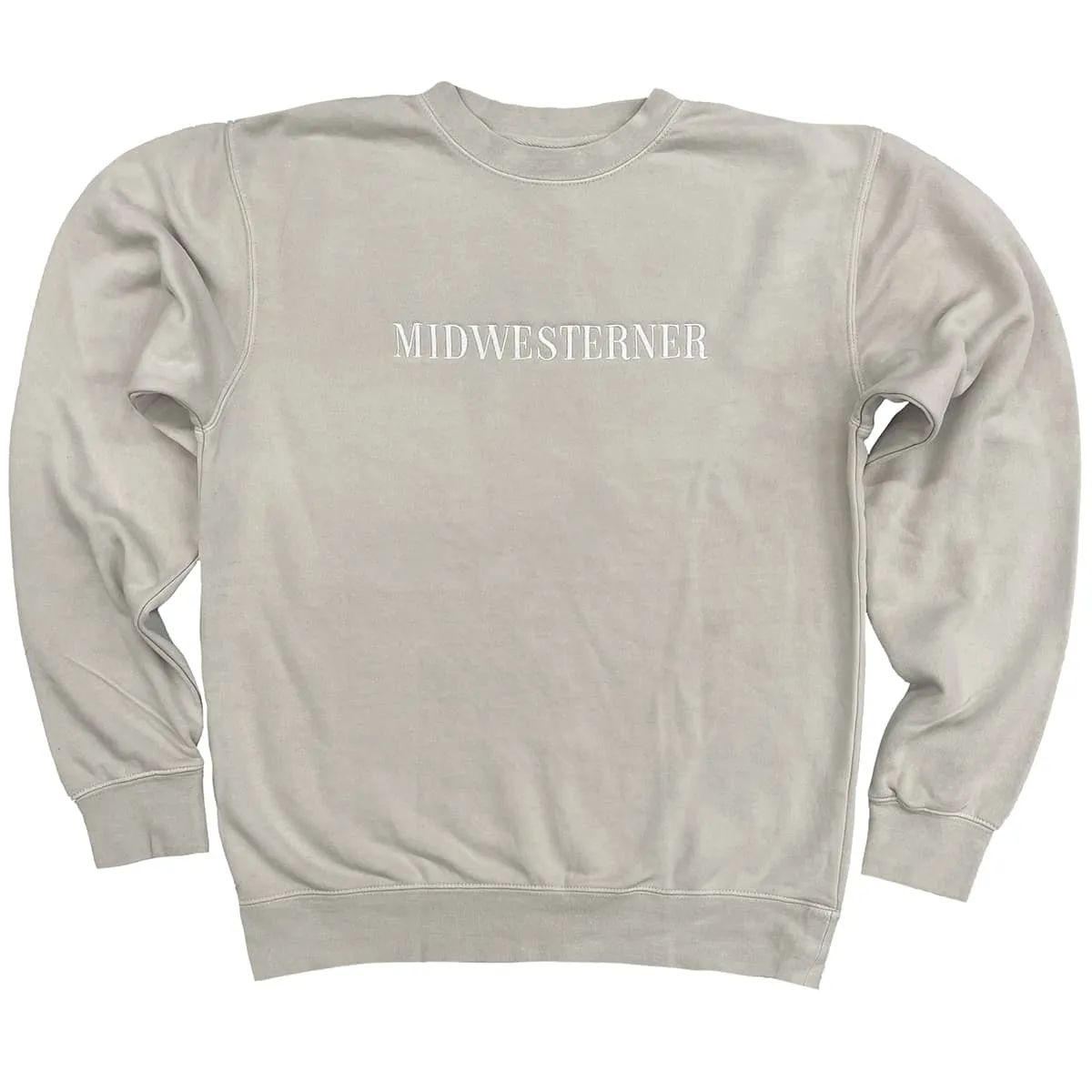 Midwesterner Limited Edition Embroidered Ivory Sweatshirt (Discontinued)