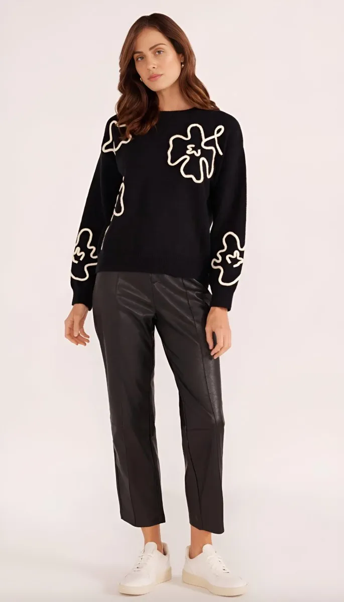 MINKPINK - Isla Floral Knit Jumper (Final Sale)