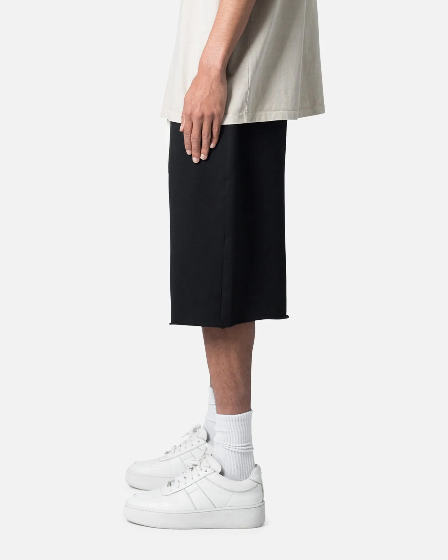 MNML Ultra Baggy Sweat Shorts Black