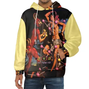 Molecular Martyrdom Men's Flannel Hoodie
