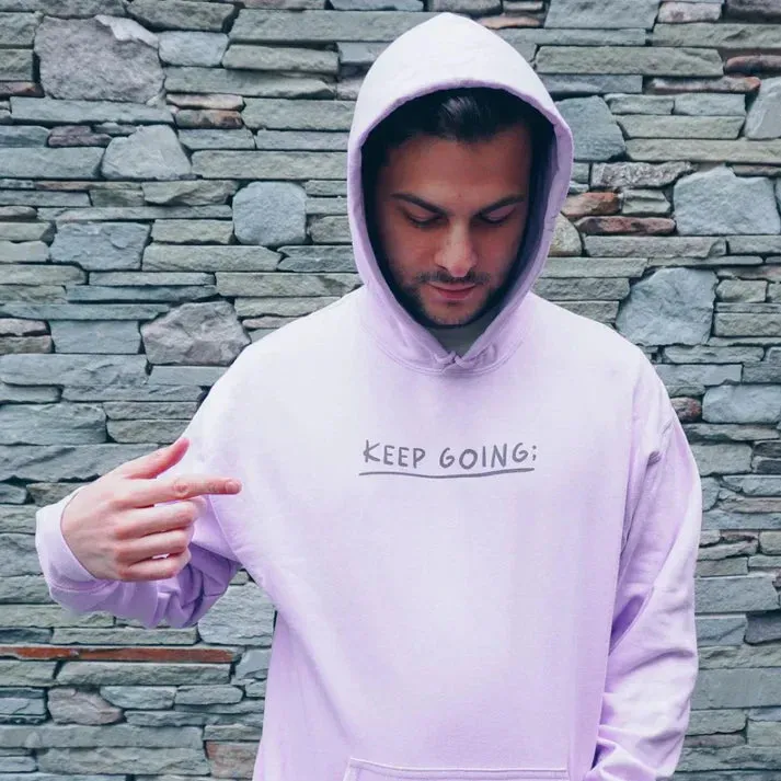 Moritz | 100 reasons to stay alive Hoodie (keep going)