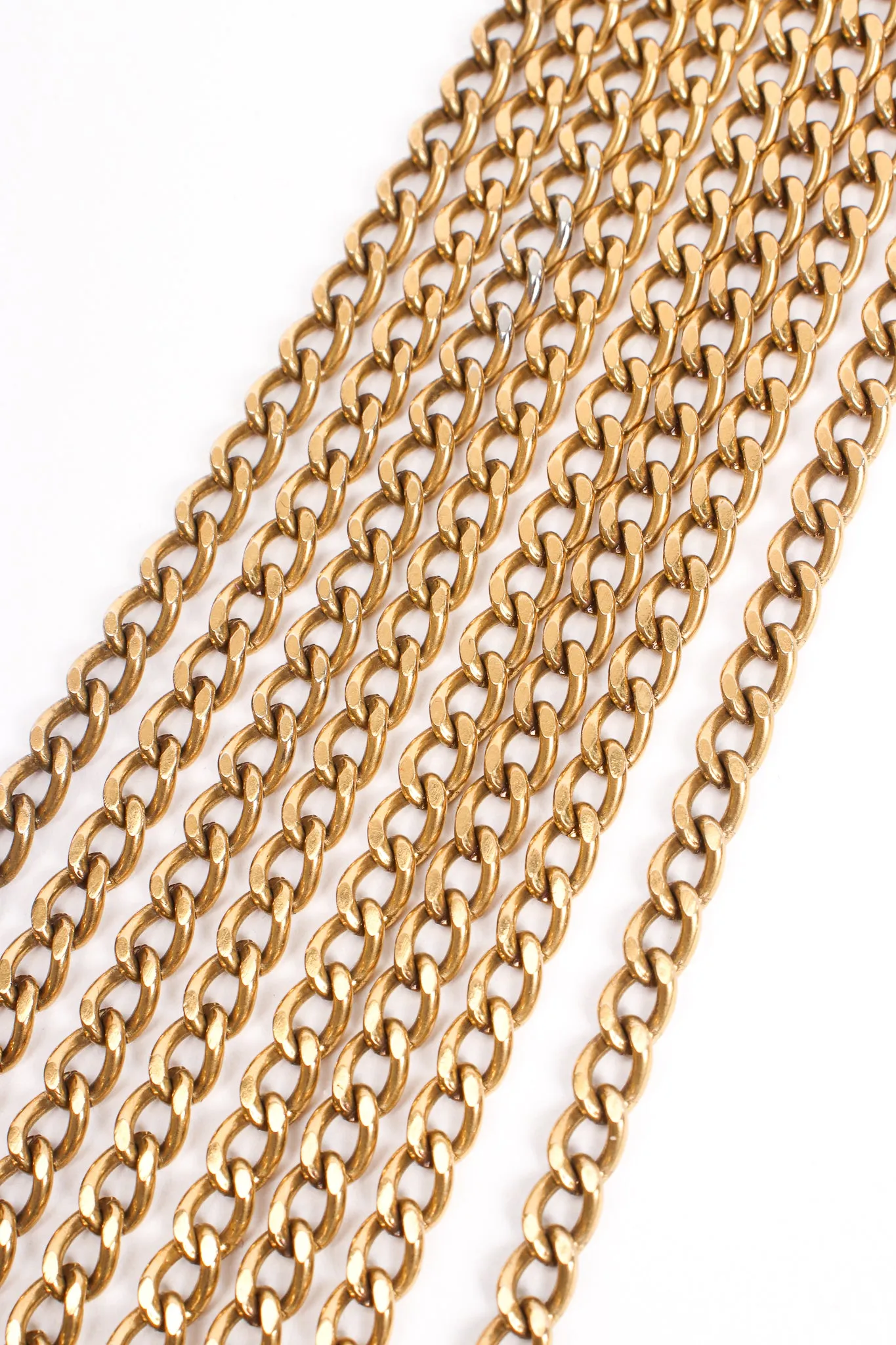 Multi-Strand Layered Coin Necklace