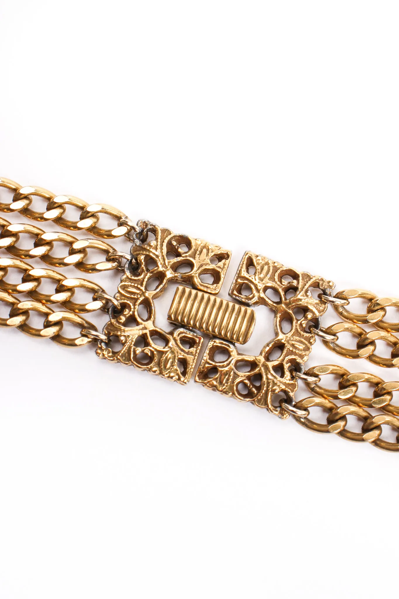 Multi-Strand Layered Coin Necklace