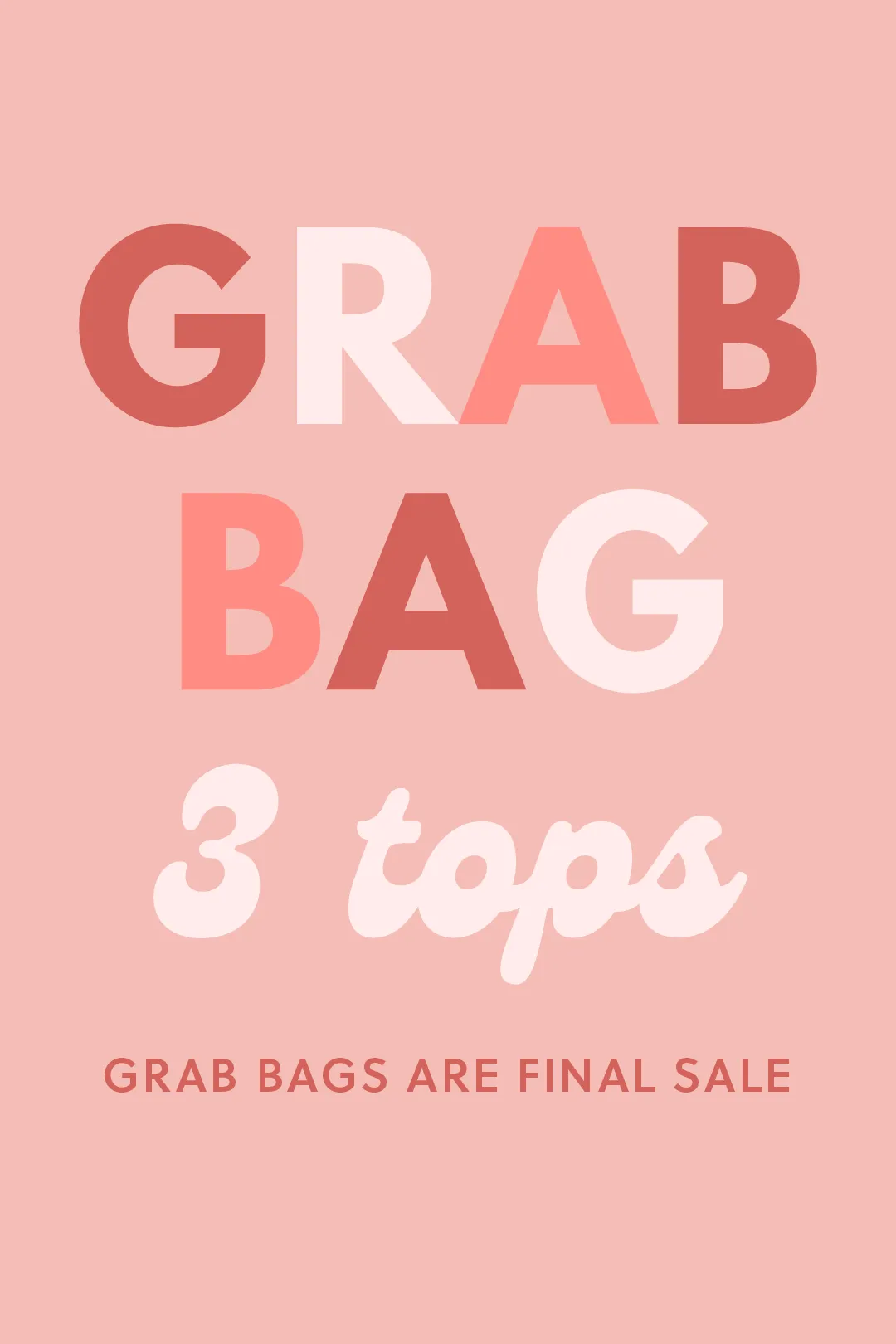Mystery Grab Bags- 3 Tops