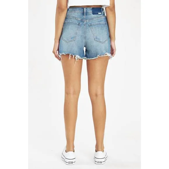 NEW DAZE bottom line high rise vintage short in wishes