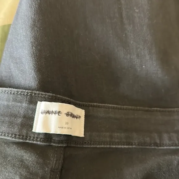 NWOT Lane Bryant Signature Fit Boyfriend Jean - Black With Sequins SZ-20