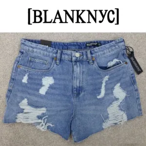 NWT Blank NYC Shorts The Barrow, Vintage High-Rise Short (Cruise Control…