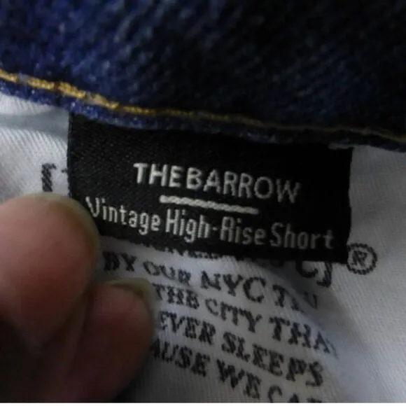 NWT Blank NYC Shorts The Barrow, Vintage High-Rise Short (Cruise Control…