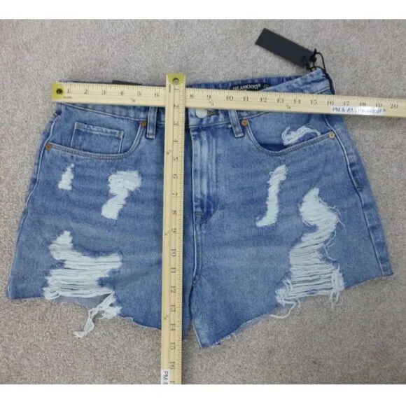 NWT Blank NYC Shorts The Barrow, Vintage High-Rise Short (Cruise Control…