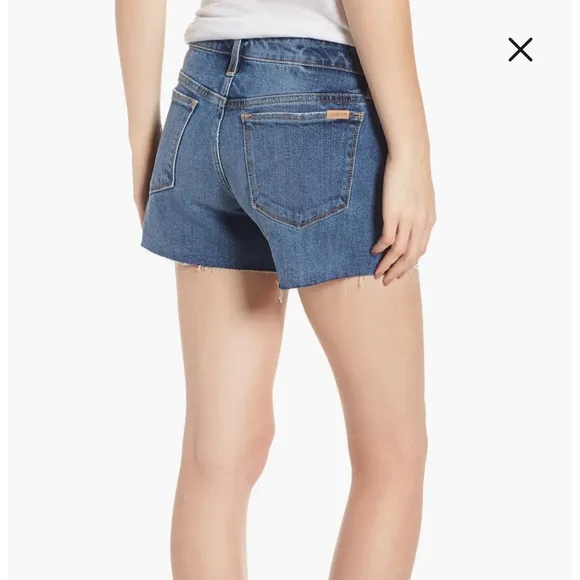NWT Joe's The Ozzie Tuxedo-stripe Denim Shorts In Madera size 25