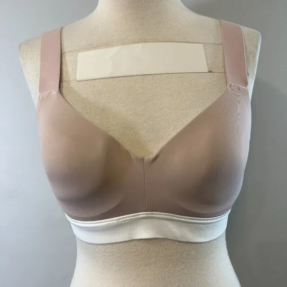 NWT NATORI Dynamic Bra in Rose Beige/Warm White (32C)‎