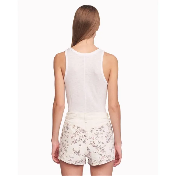 NWT RAG &amp; BONE Ellie Floral print Denim Shorts