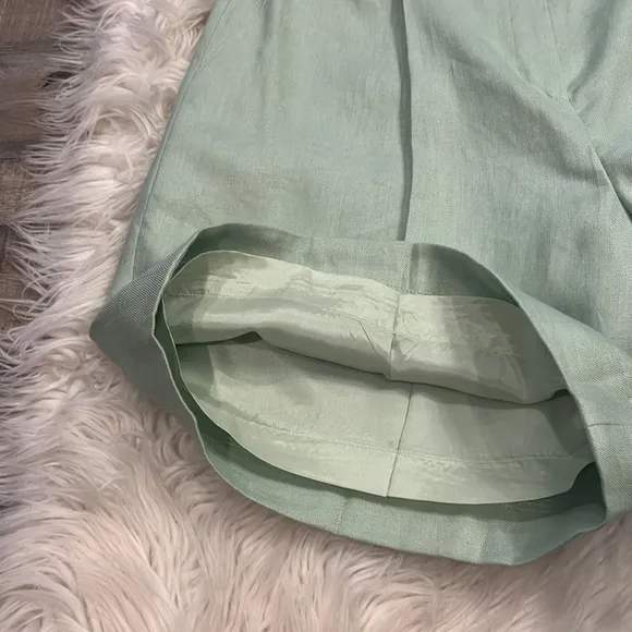 NWT vintage Ralph Lauren linen dress shorts fully lined 10
