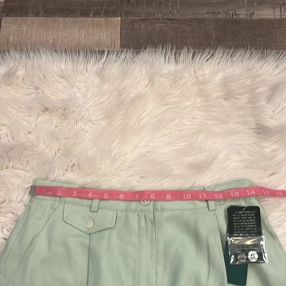 NWT vintage Ralph Lauren linen dress shorts fully lined 10
