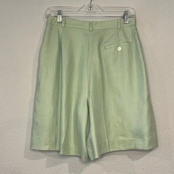 NWT vintage Ralph Lauren linen dress shorts fully lined 10