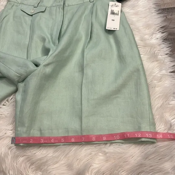 NWT vintage Ralph Lauren linen dress shorts fully lined 10