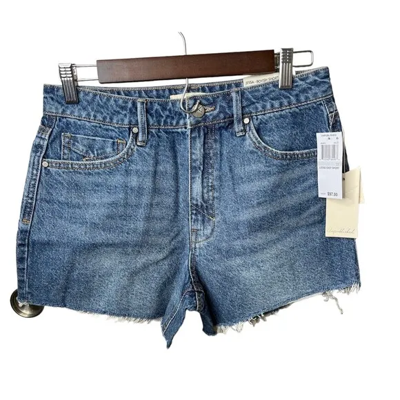 NWT Women’s Unpublished  Jessa-Boyish Denim Jean Short Size 27 #344