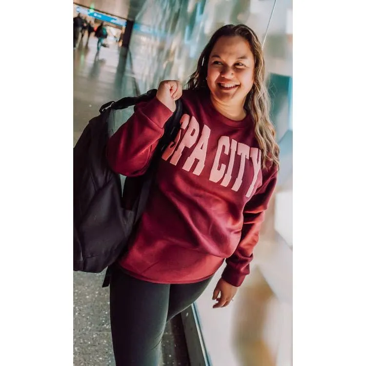 Oklahoma Magic Puff Big Letter Sweatshirt