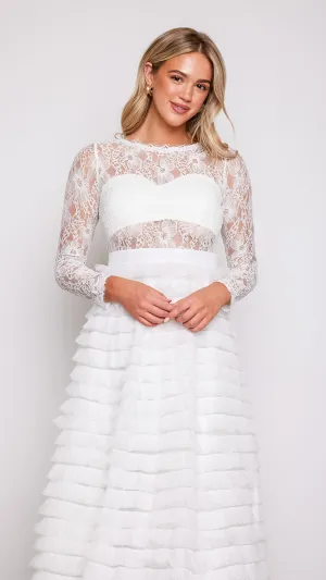 Olivia Lace Layered Dress