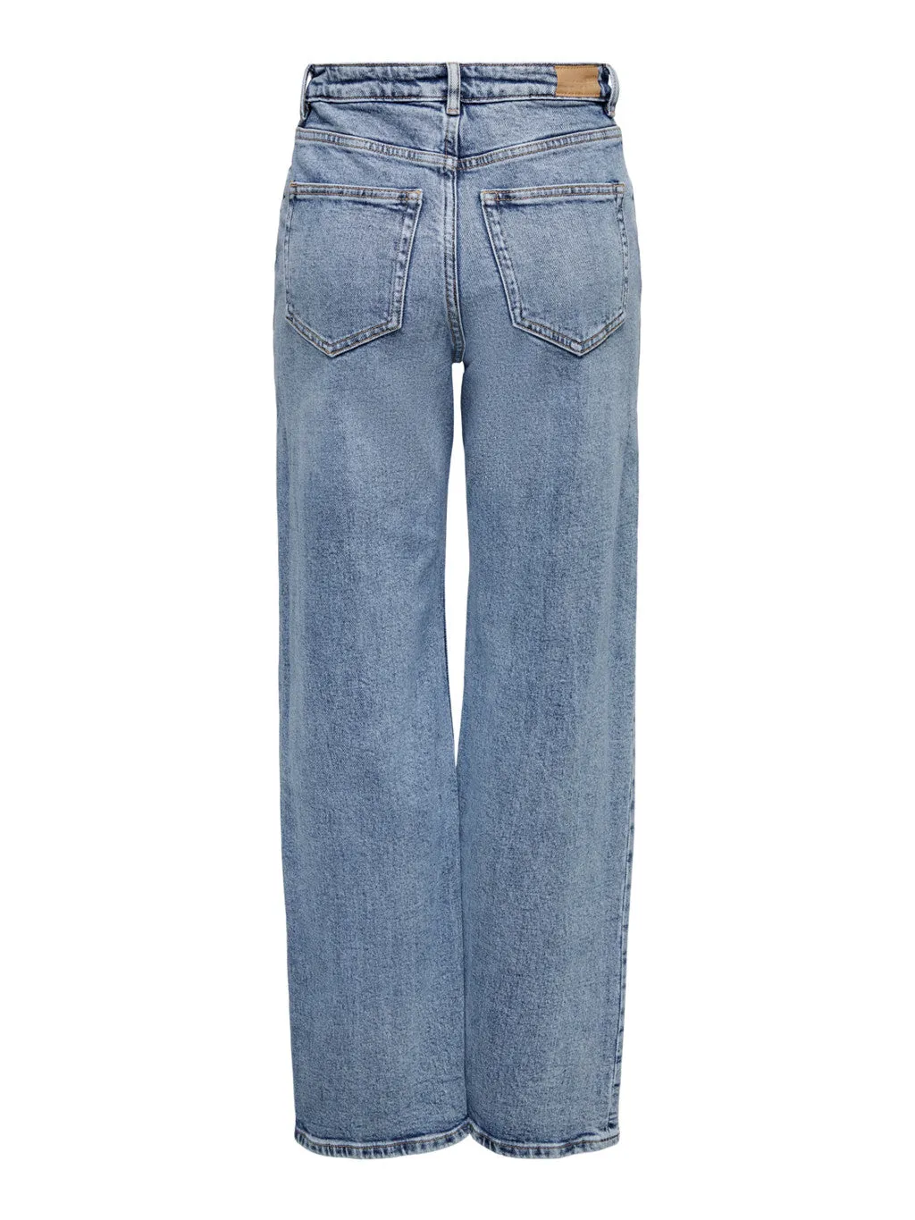 ONLY | JUICY LIFE WIDE HIGH WAIST JEANS | MEDIUM BLUE