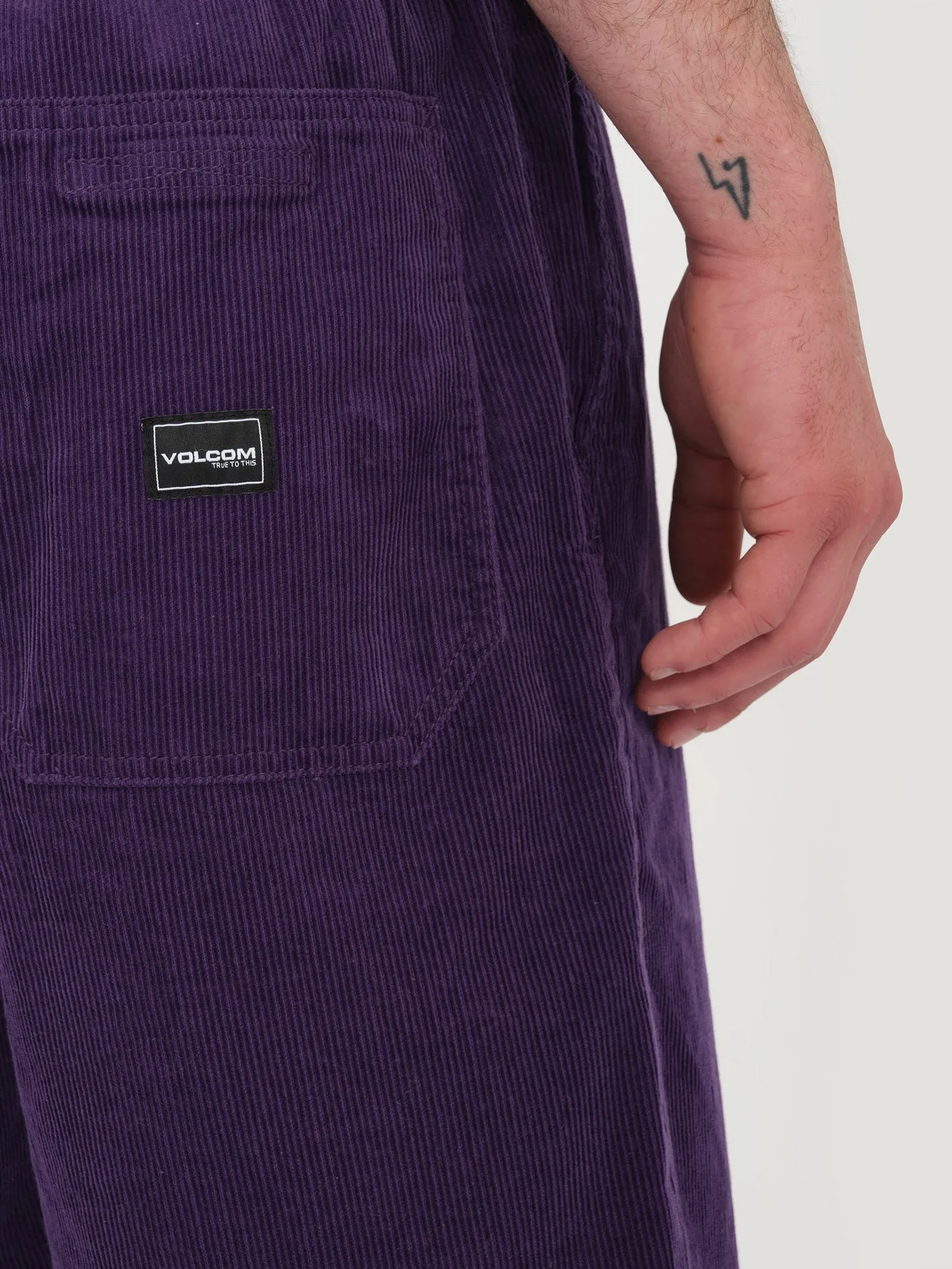 Outer Spaced 21" Short - DEEP PURPLE