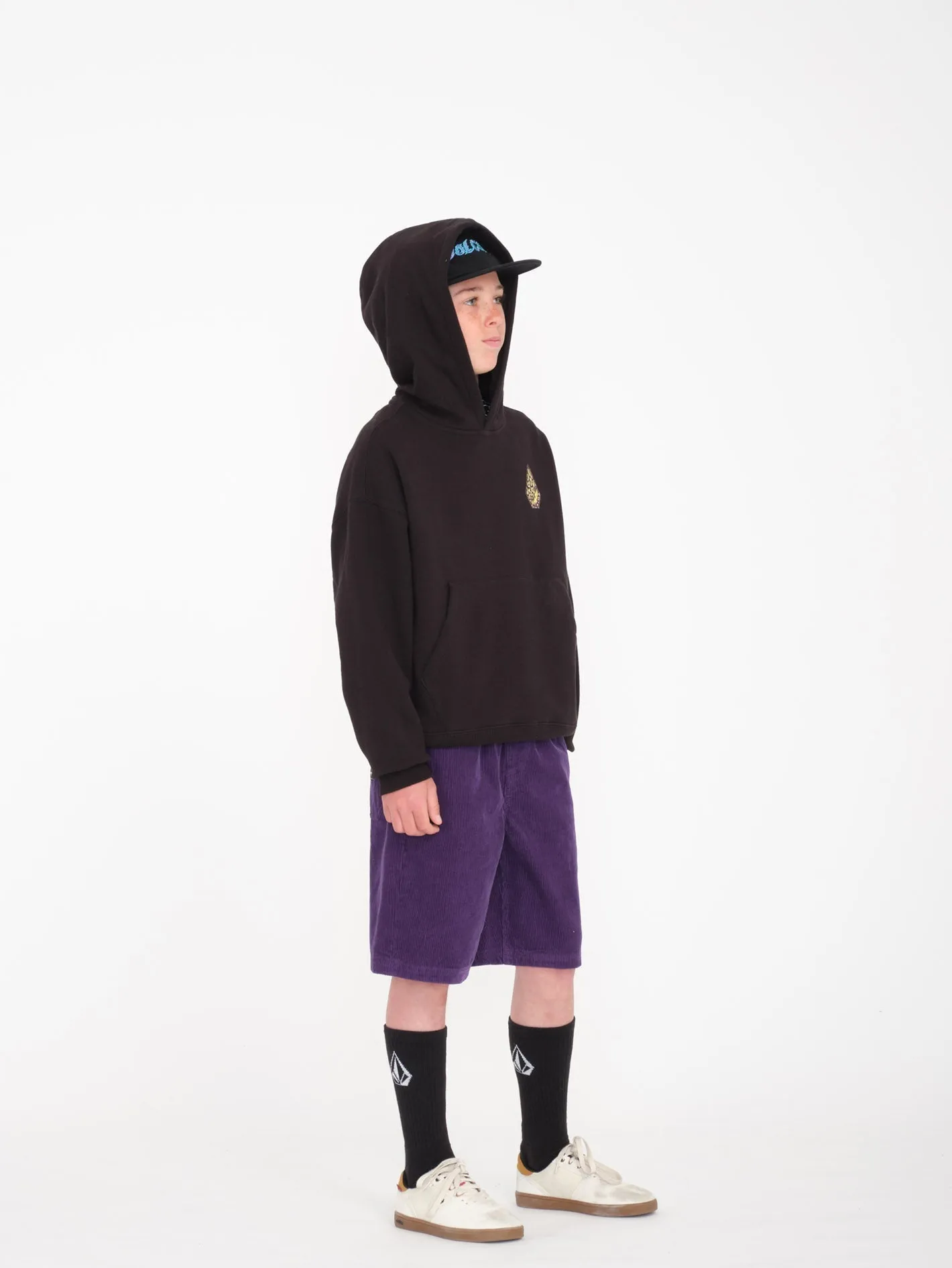 Outer Spaced Shorts - DEEP PURPLE  - (KINDER)