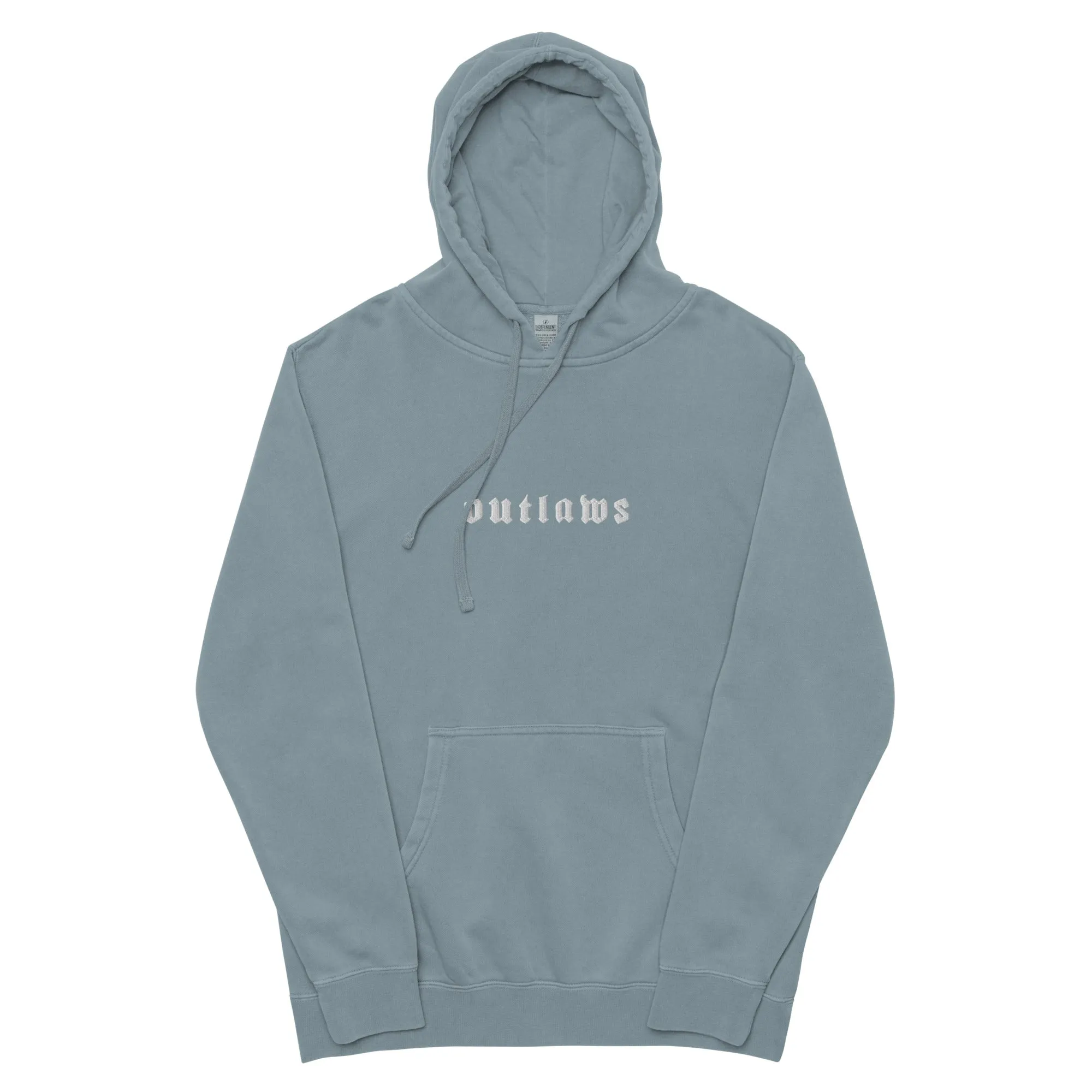 Outlaws Unisex pigment-dyed hoodie