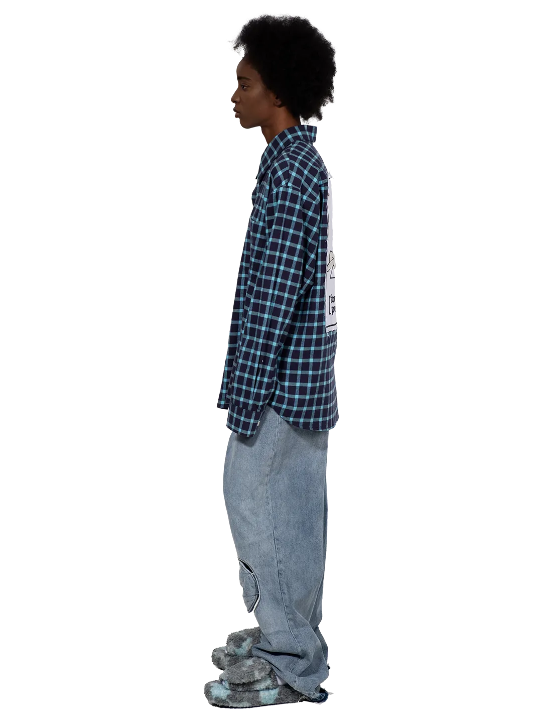 Oversized Checked Shirt