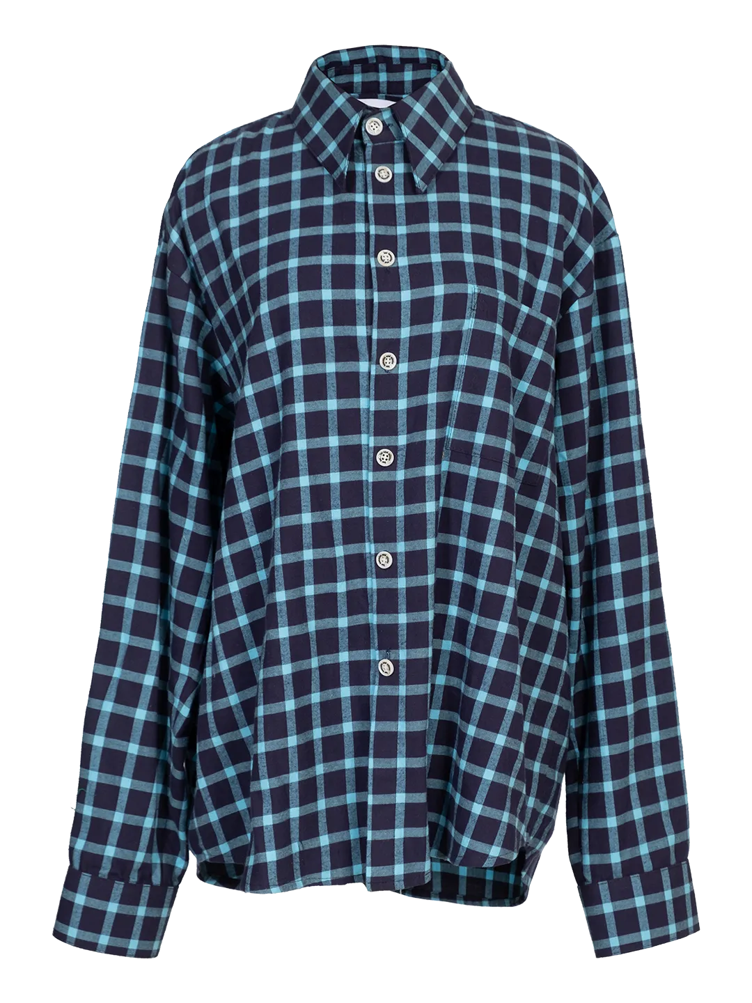 Oversized Checked Shirt