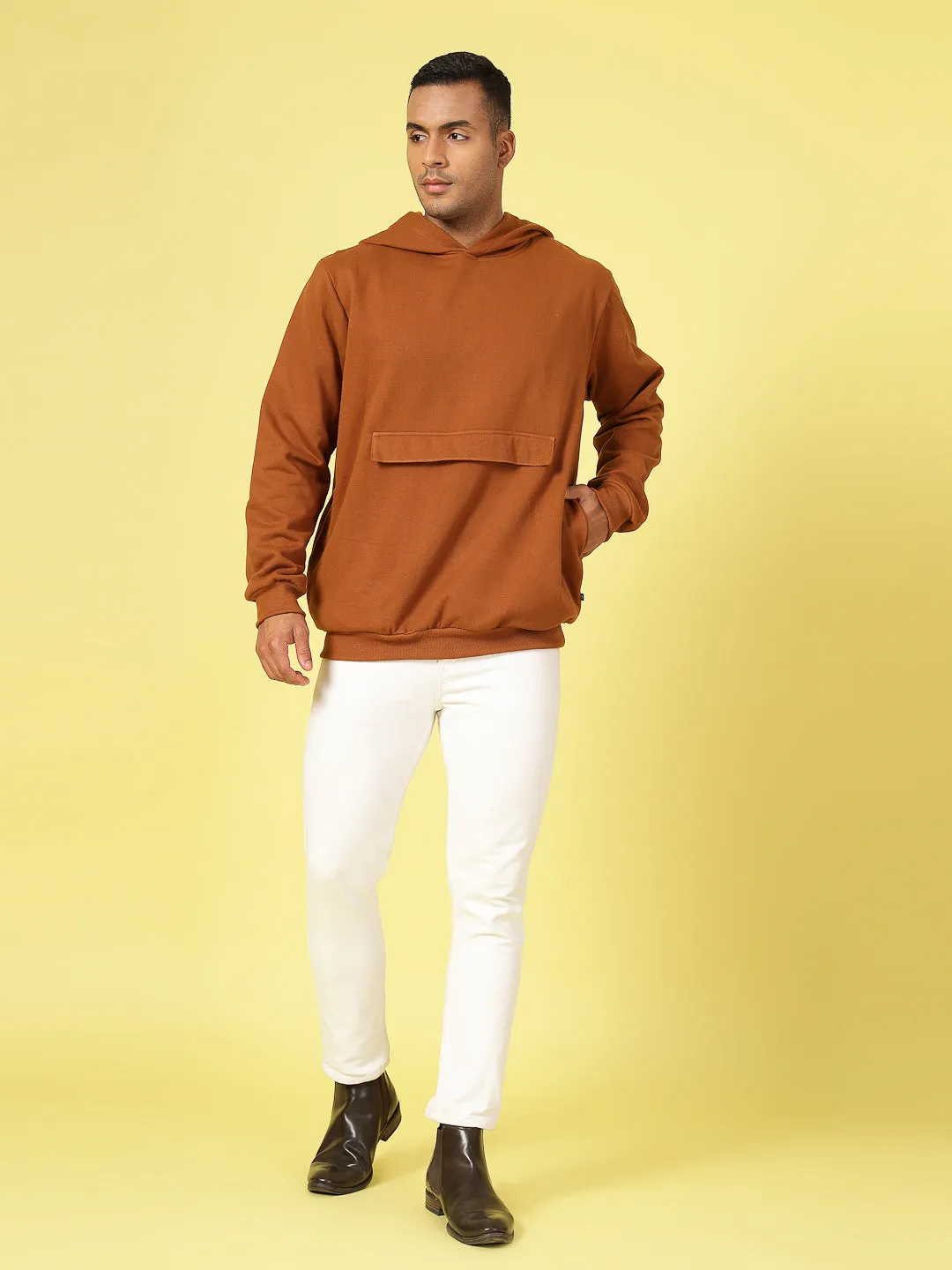 Oversized Hoodie with Bold Print Sweatshirt