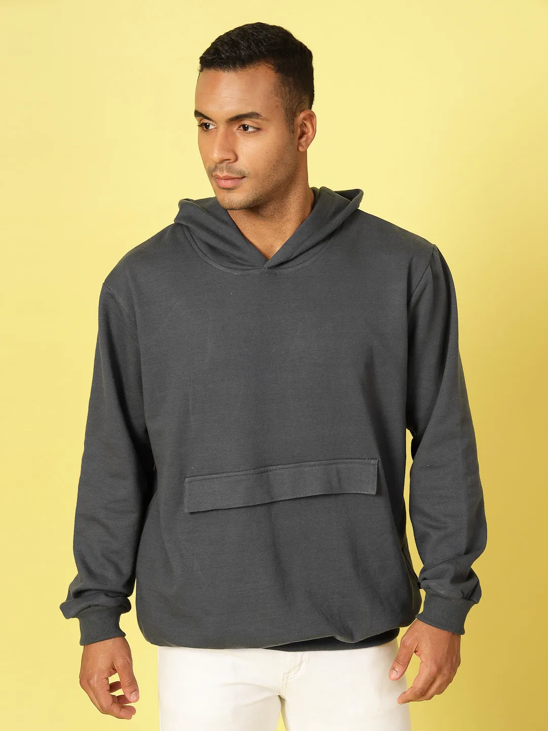 Oversized Hoodie with Bold Print Sweatshirt