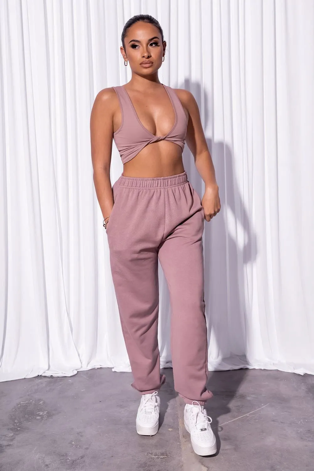 Oversized Jogger - Blush