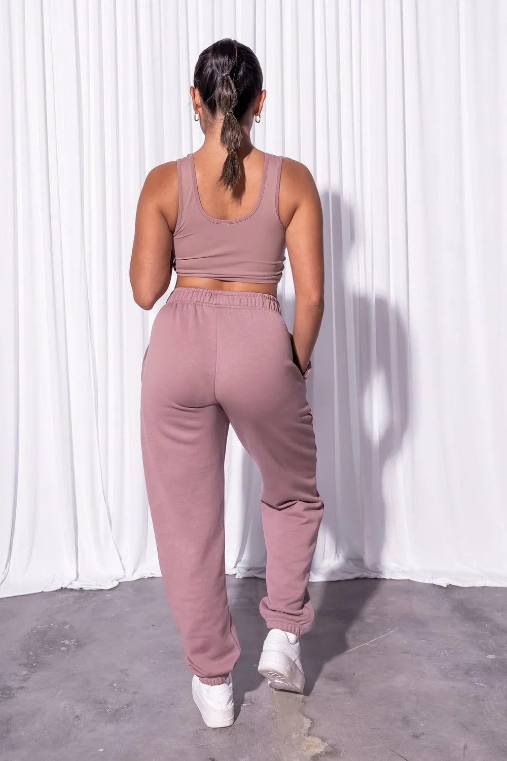 Oversized Jogger - Blush