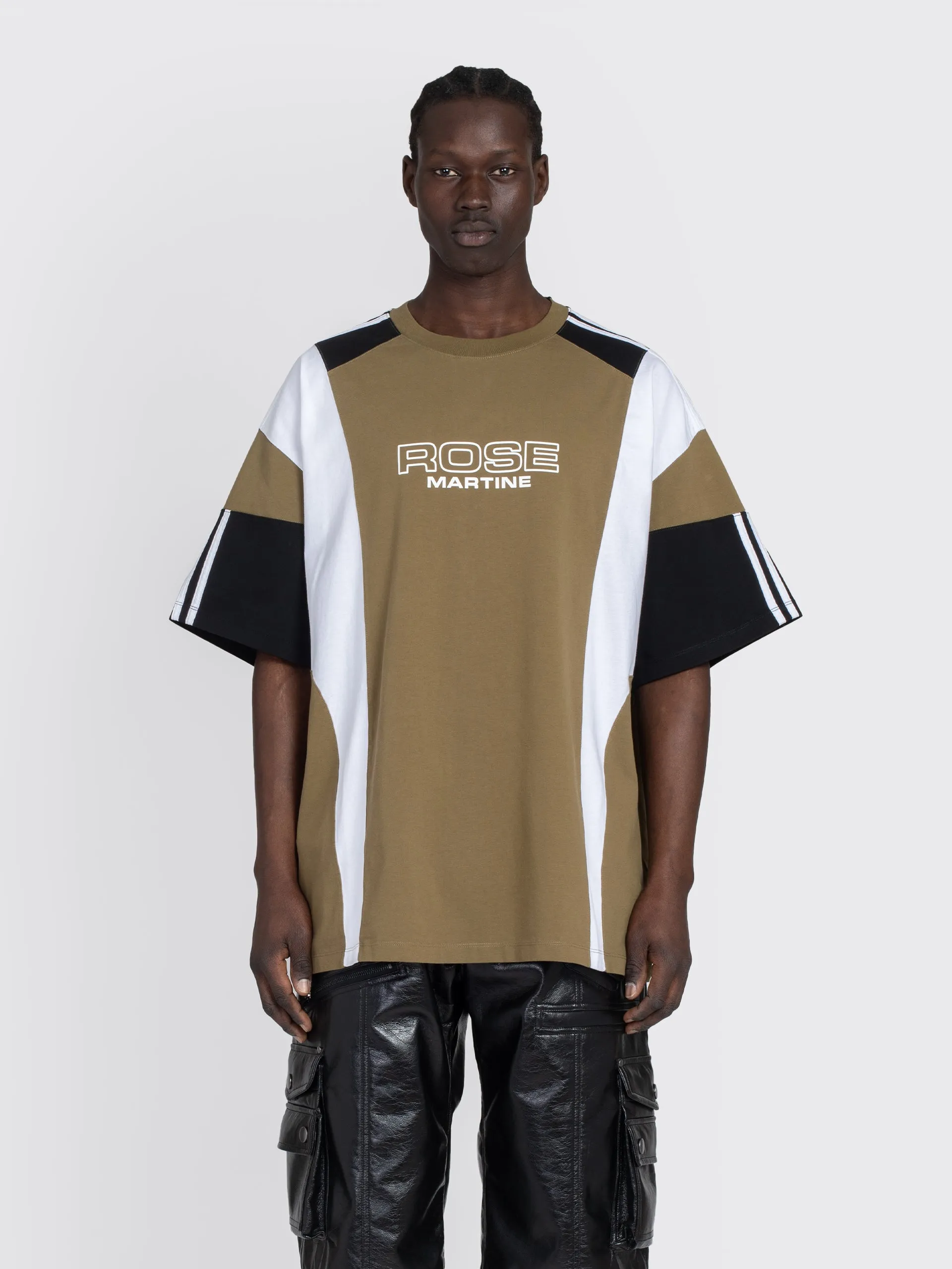 Oversized Panelled T-Shirt