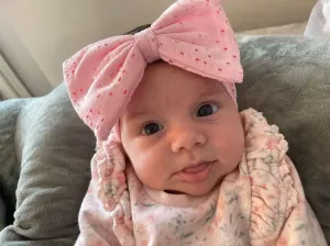 Oversized Pink Bow