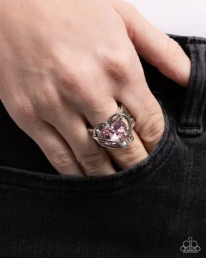 Paparazzi Cutie Chemistry - Pink Ring