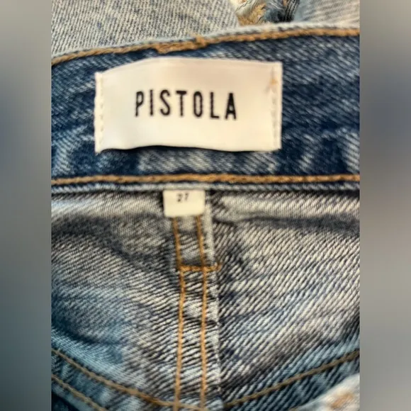 Pistola Denim NWOT Nova Distressed Shorts in Garçon Vintage (light wash)