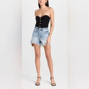 Pistola Denim NWOT Nova Distressed Shorts in Garçon Vintage (light wash)