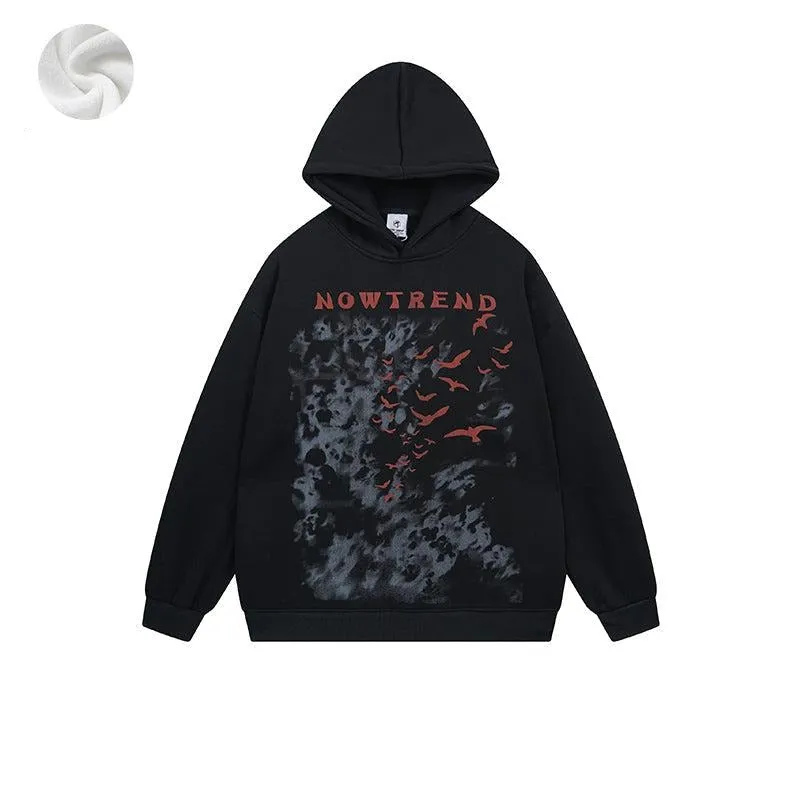 Printed Round Neck Sweatshirt