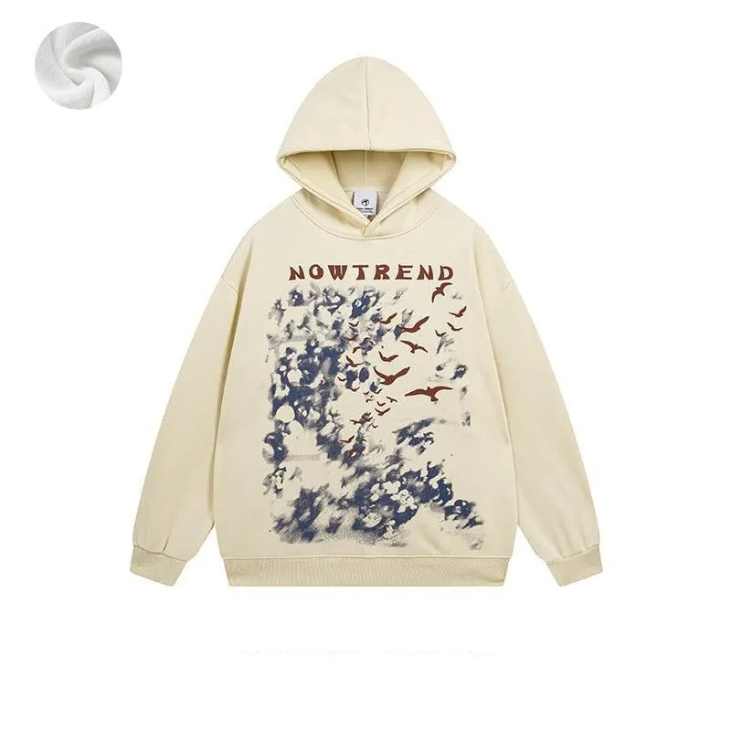 Printed Round Neck Sweatshirt